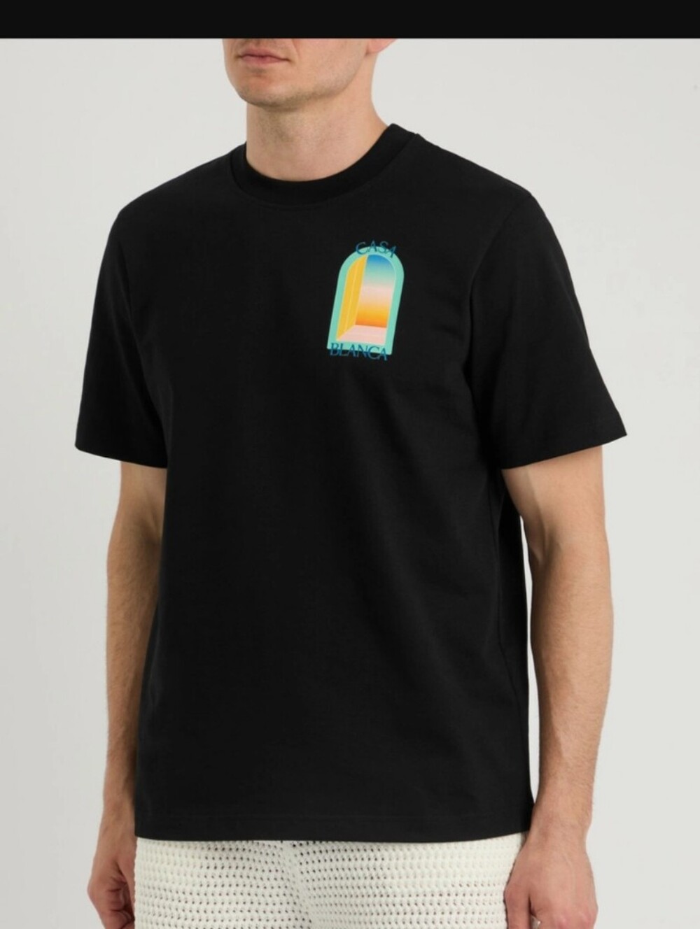 Casablanca L'arc Colore Printed Tee Casablanca Tennis Club